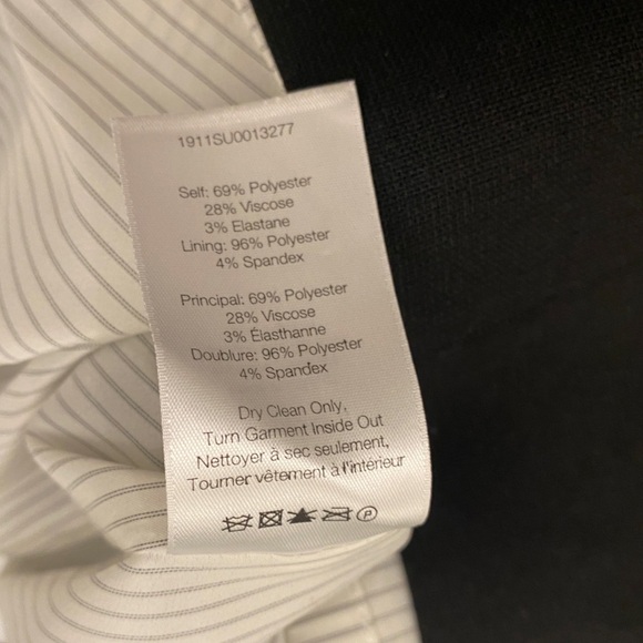 Veronica Beard || Beekman Pencil Skirt Buttons Black 4 - Picture 7 of 7